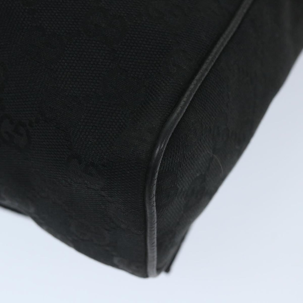 GUCCI GG Canvas Shoulder Bag Black 146236 ep2179