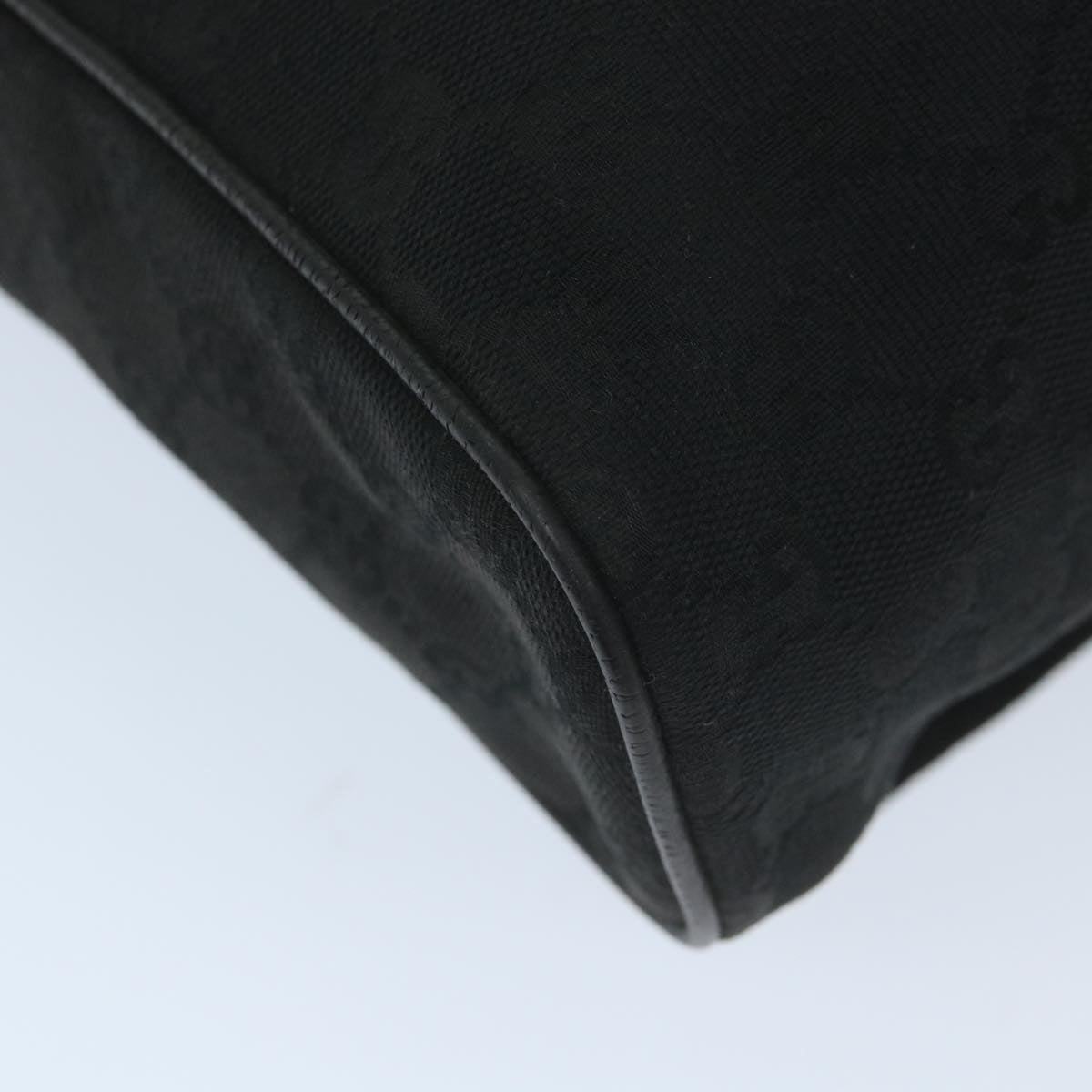 GUCCI GG Canvas Shoulder Bag Black 146236 ep2179