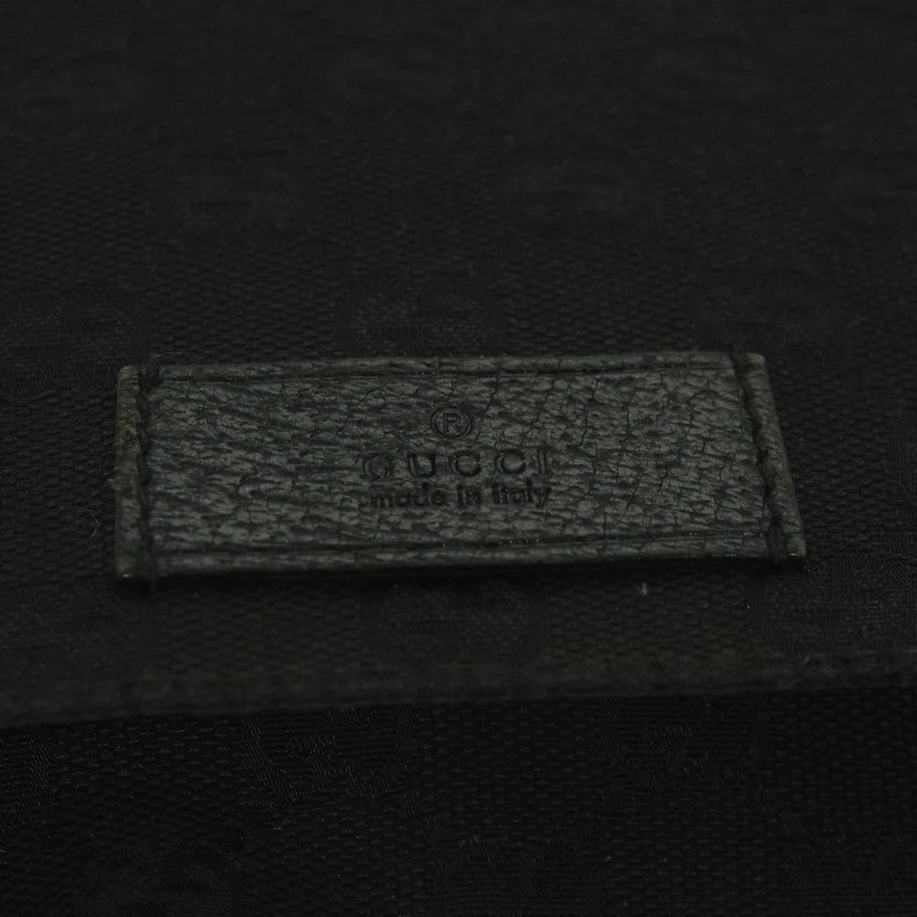 GUCCI GG Canvas Shoulder Bag Black 146236 ep2179