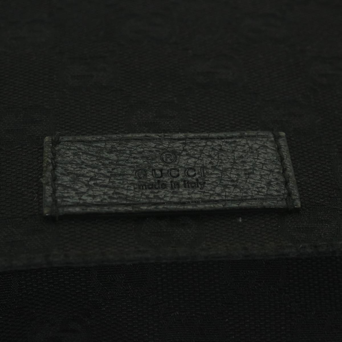 GUCCI GG Canvas Shoulder Bag Black 146236 ep2179