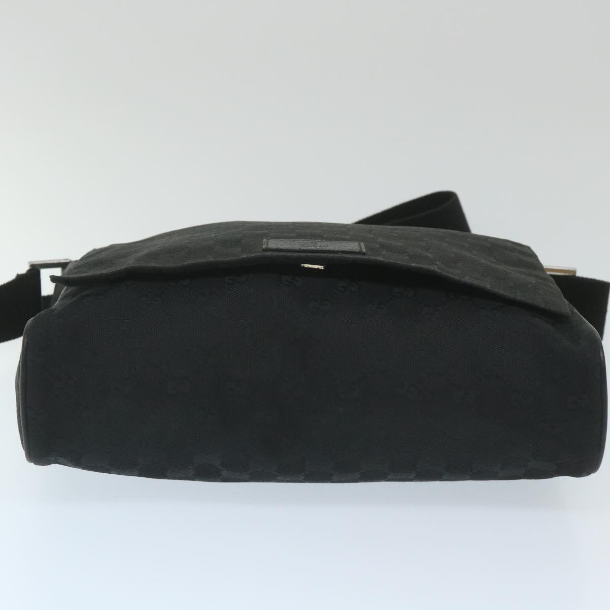 GUCCI GG Canvas Shoulder Bag Black 146236 ep2179