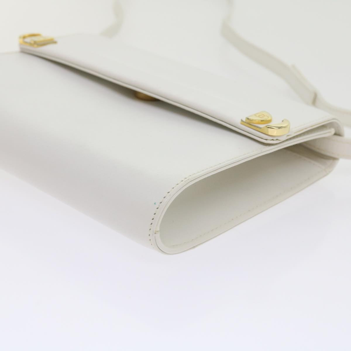 GUCCI Shoulder Bag Leather White 004 056 0209 ep2193