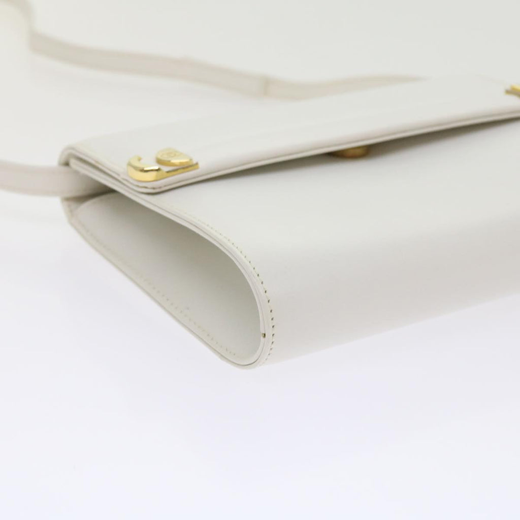 GUCCI Shoulder Bag Leather White 004 056 0209 ep2193