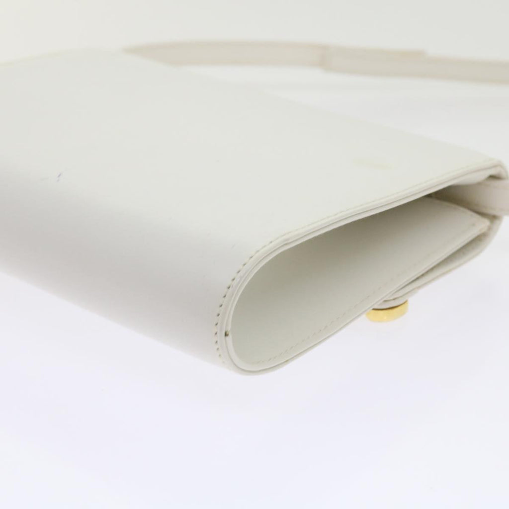 GUCCI Shoulder Bag Leather White 004 056 0209 ep2193