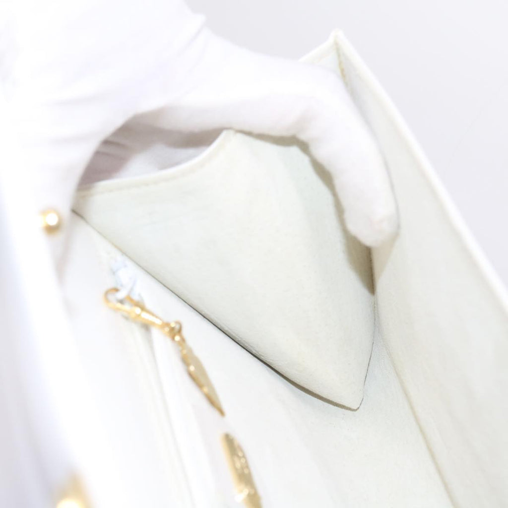 GUCCI Shoulder Bag Leather White 004 056 0209 ep2193