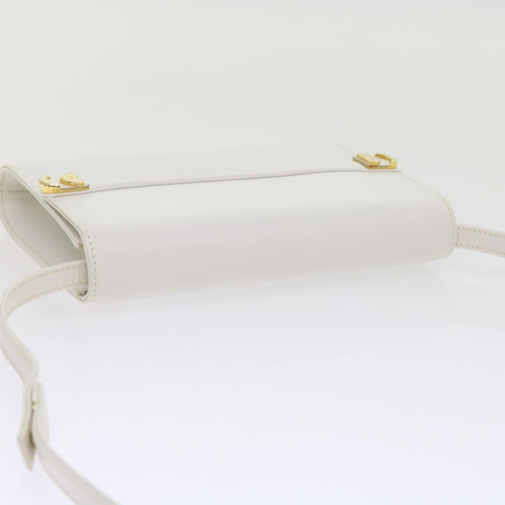GUCCI Shoulder Bag Leather White 004 056 0209 ep2193