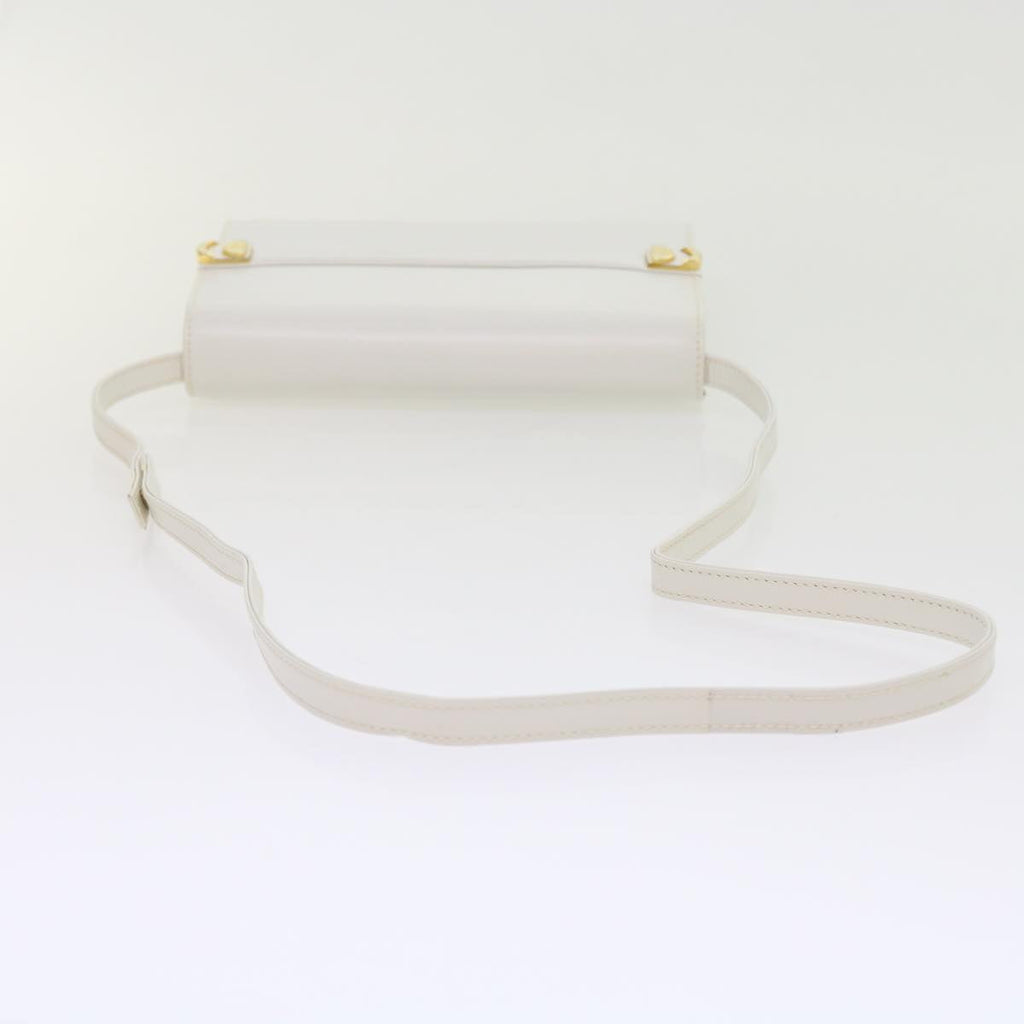 GUCCI Shoulder Bag Leather White 004 056 0209 ep2193