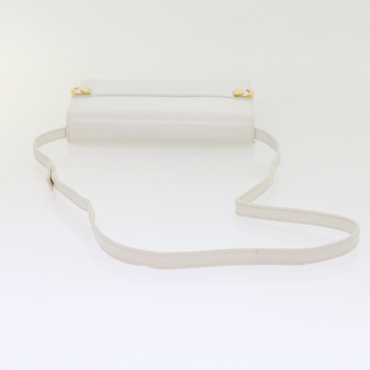 GUCCI Shoulder Bag Leather White 004 056 0209 ep2193