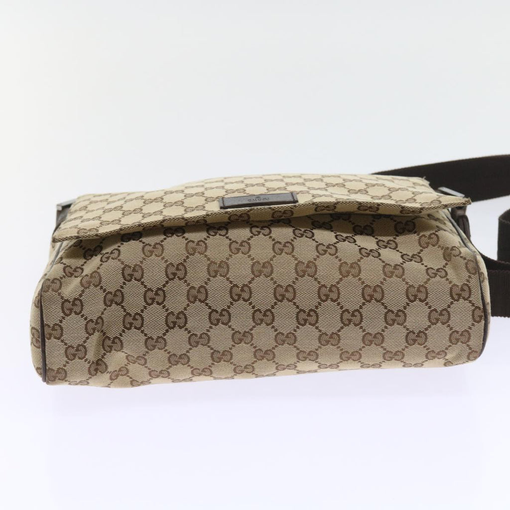 GUCCI GG Canvas Shoulder Bag Beige 146236 ep2201