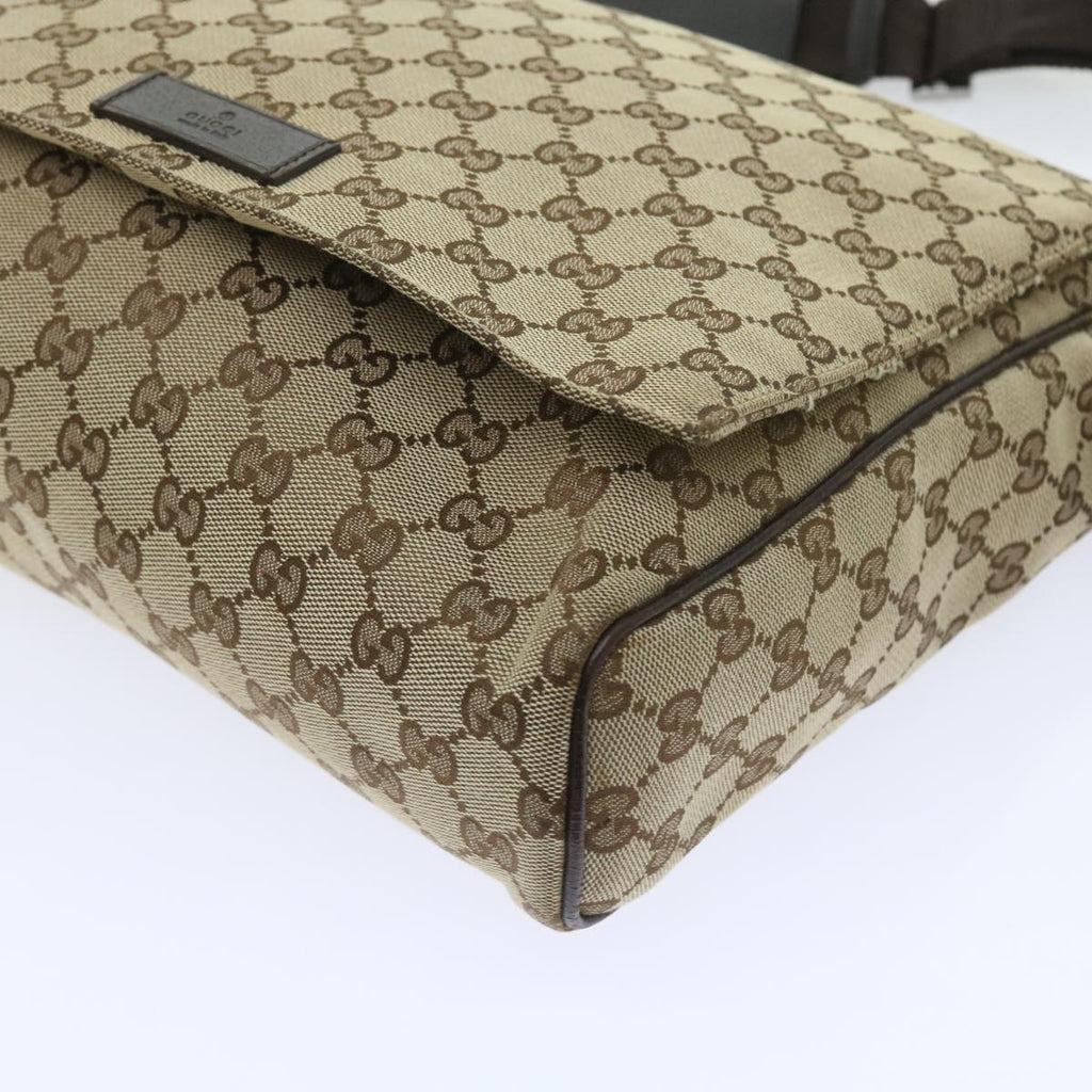 GUCCI GG Canvas Shoulder Bag Beige 146236 ep2201