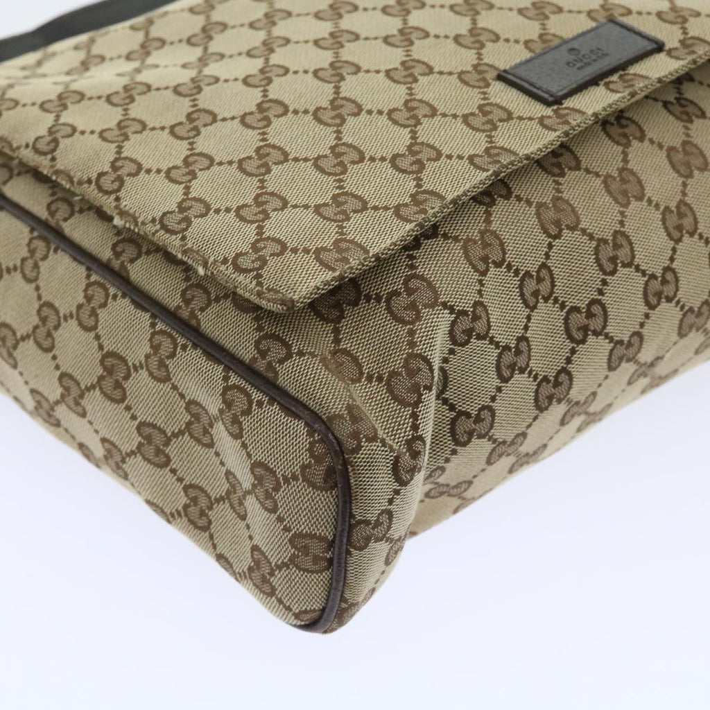 GUCCI GG Canvas Shoulder Bag Beige 146236 ep2201