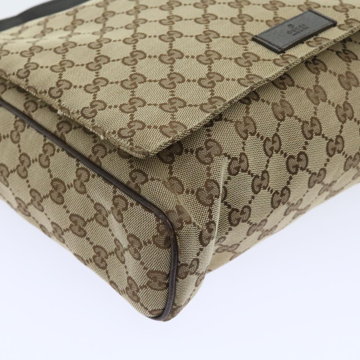 GUCCI GG Canvas Shoulder Bag Beige 146236 ep2201