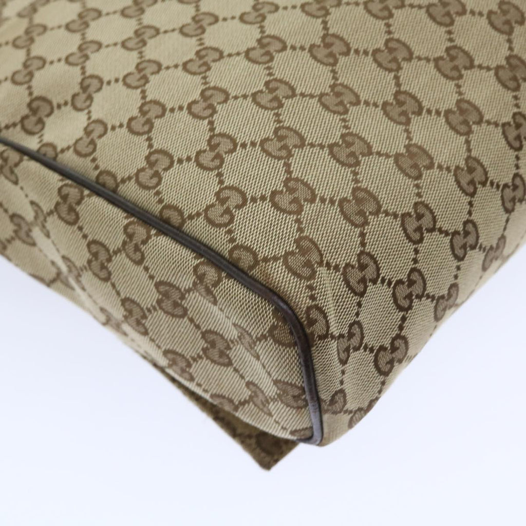 GUCCI GG Canvas Shoulder Bag Beige 146236 ep2201