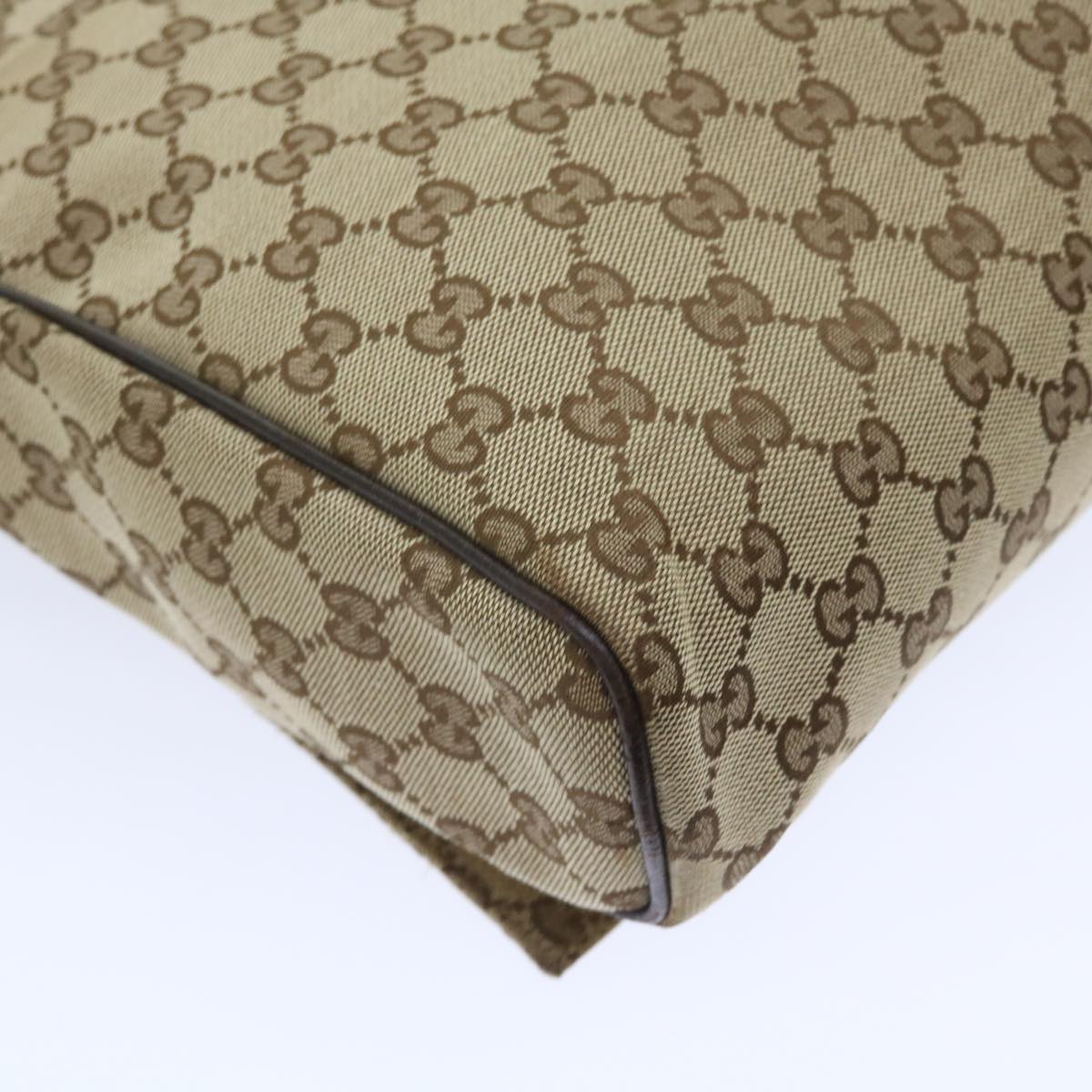 GUCCI GG Canvas Shoulder Bag Beige 146236 ep2201