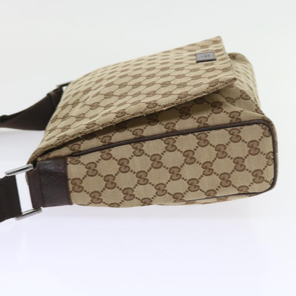 GUCCI GG Canvas Shoulder Bag Beige 146236 ep2201