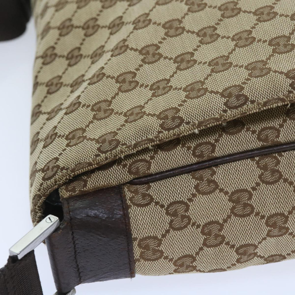 GUCCI GG Canvas Shoulder Bag Beige 146236 ep2201