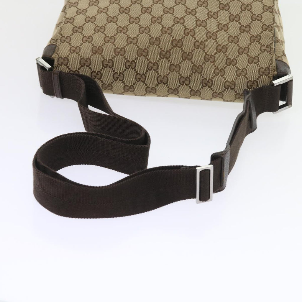 GUCCI GG Canvas Shoulder Bag Beige 146236 ep2201