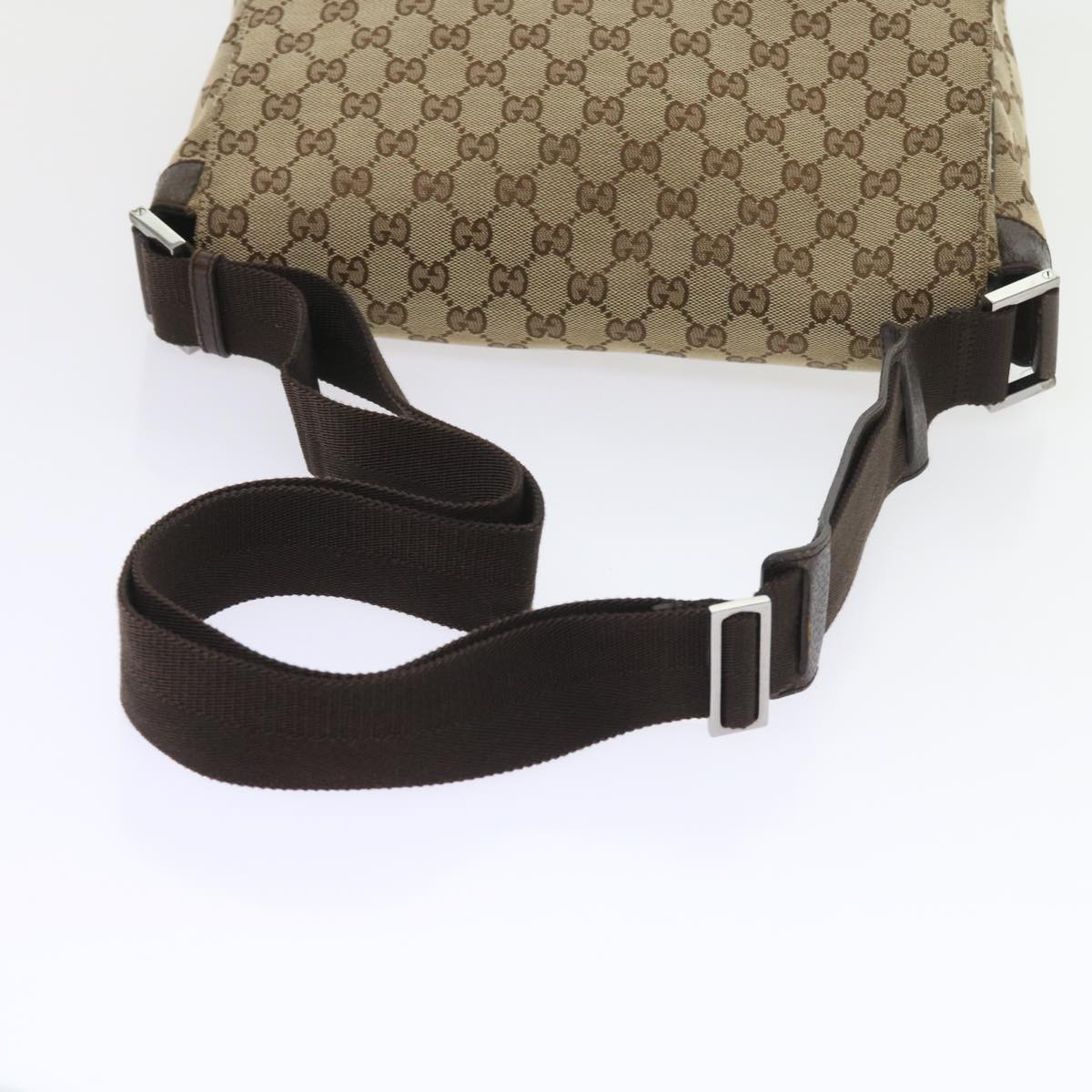 GUCCI GG Canvas Shoulder Bag Beige 146236 ep2201