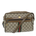 GUCCI GG Supreme Web Sherry Line Shoulder Bag Beige Red 001 4071 5 ep2202