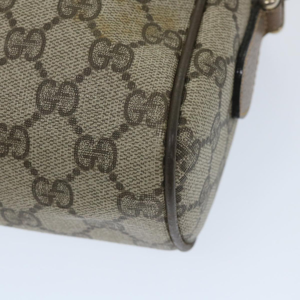 GUCCI GG Supreme Web Sherry Line Shoulder Bag Beige Red 001 4071 5 ep2202