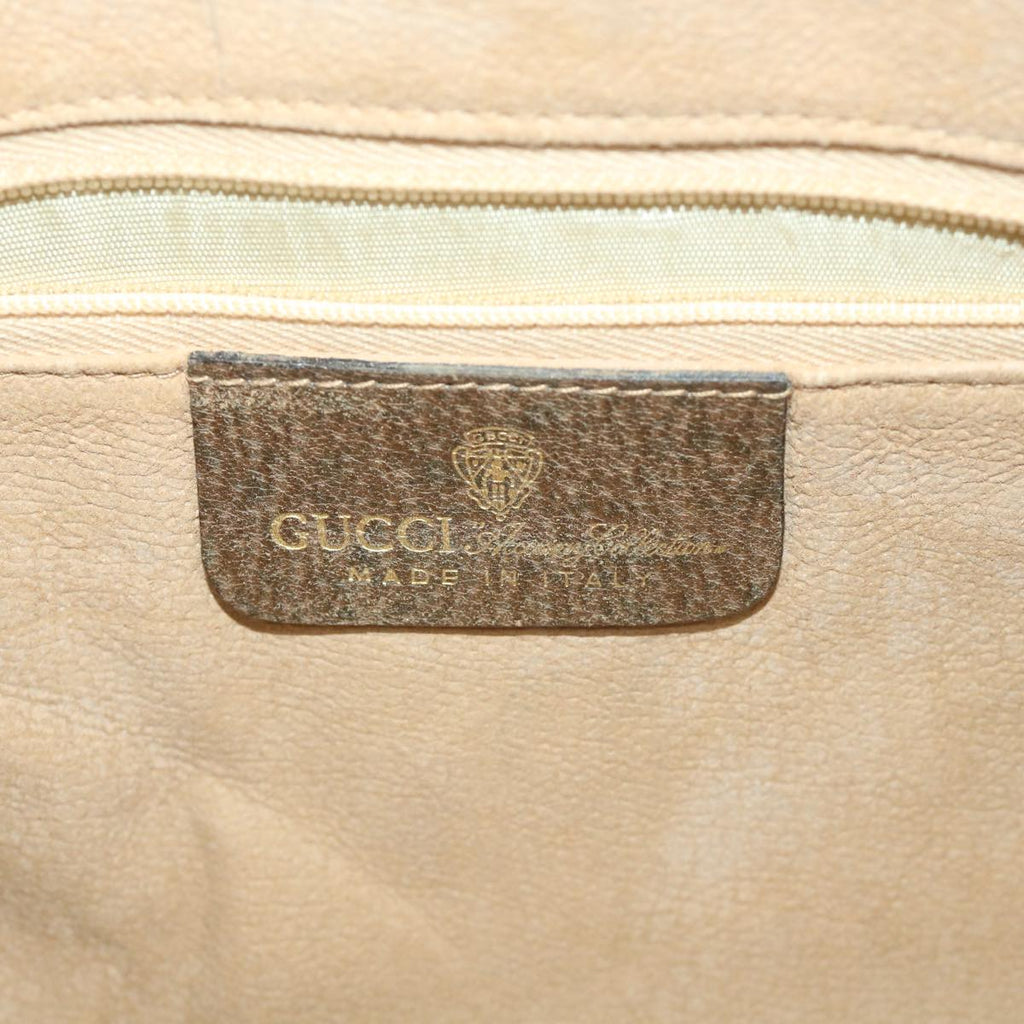 GUCCI GG Supreme Web Sherry Line Shoulder Bag Beige Red 001 4071 5 ep2202