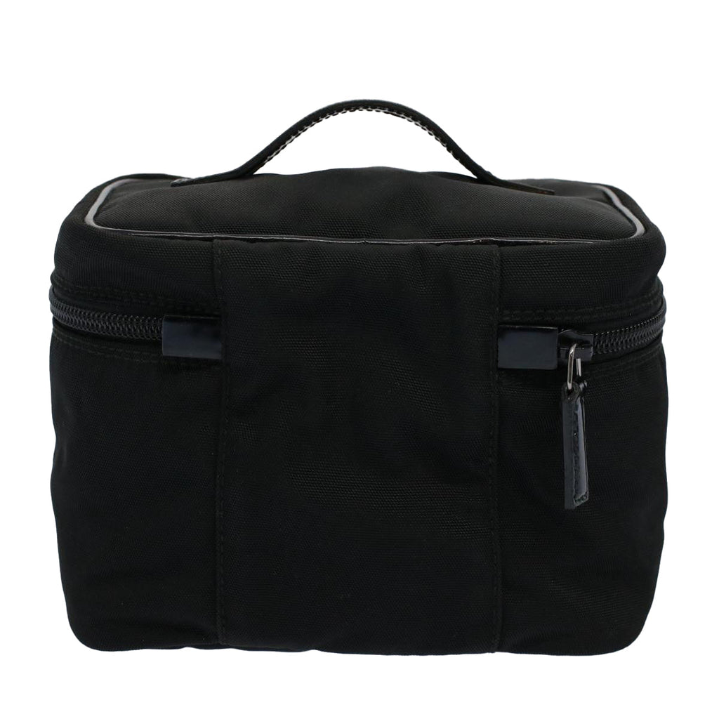 GUCCI Vanity Cosmetic Pouch Nylon Canvas Black 039 0951 ep2207