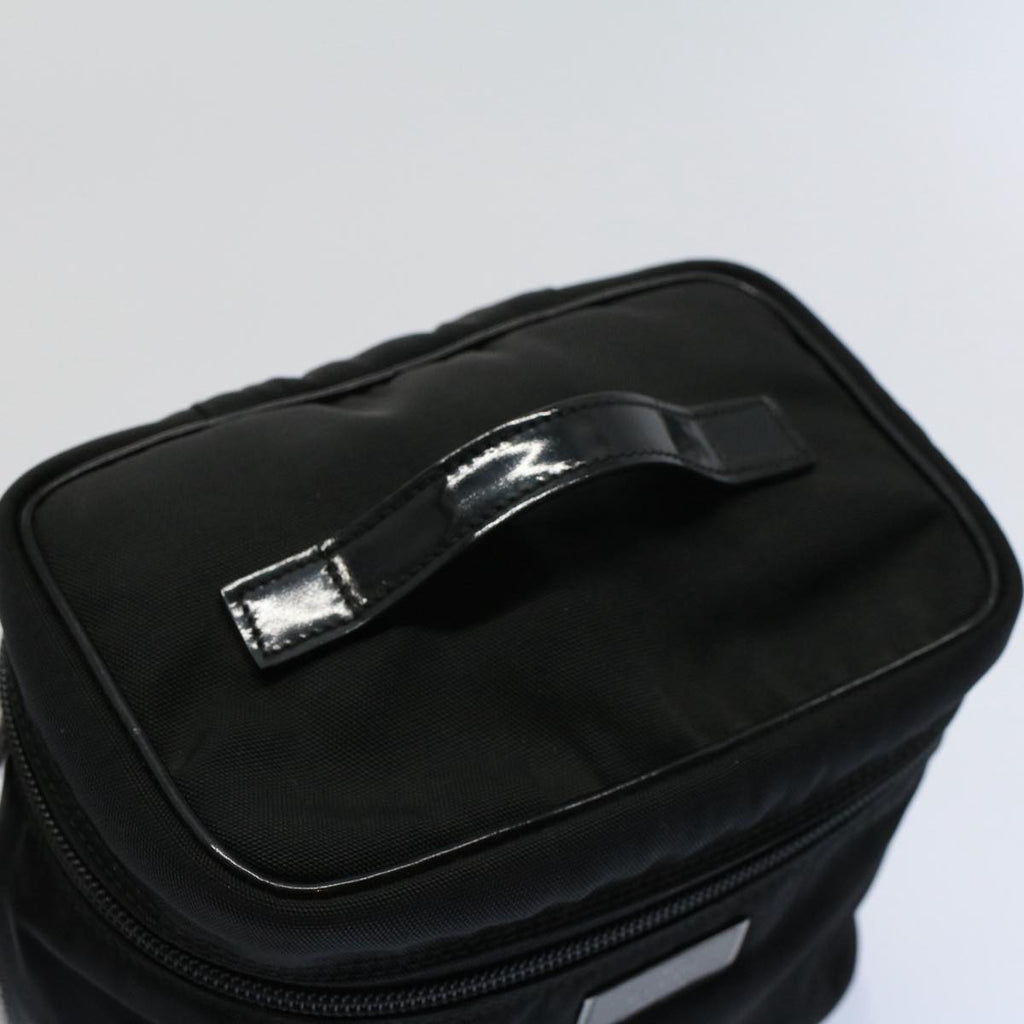 GUCCI Vanity Cosmetic Pouch Nylon Canvas Black 039 0951 ep2207