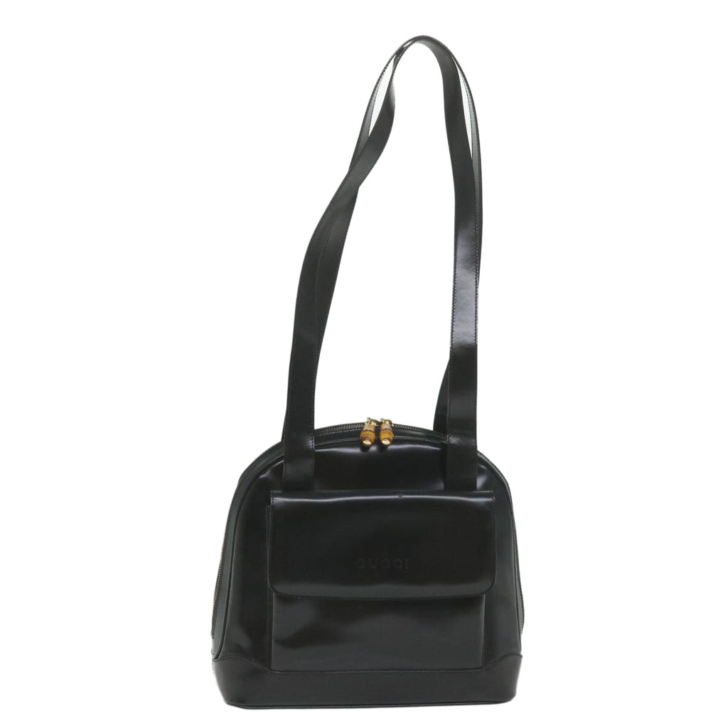 GUCCI Shoulder Bag Leather Black 001 1075 1650 0 ep2211