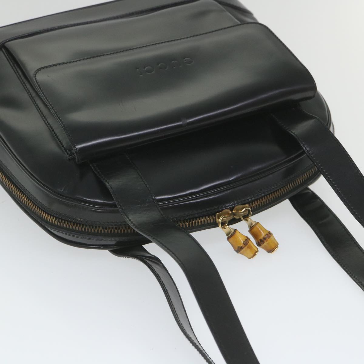 GUCCI Shoulder Bag Leather Black 001 1075 1650 0 ep2211