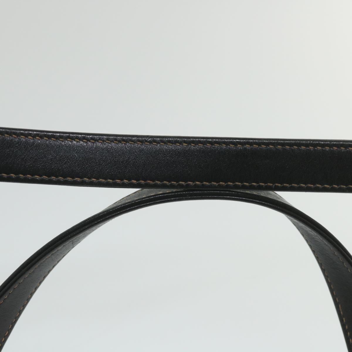GUCCI Micro GG Supreme Hand Bag PVC Leather Black 000 46 4857 ep2214