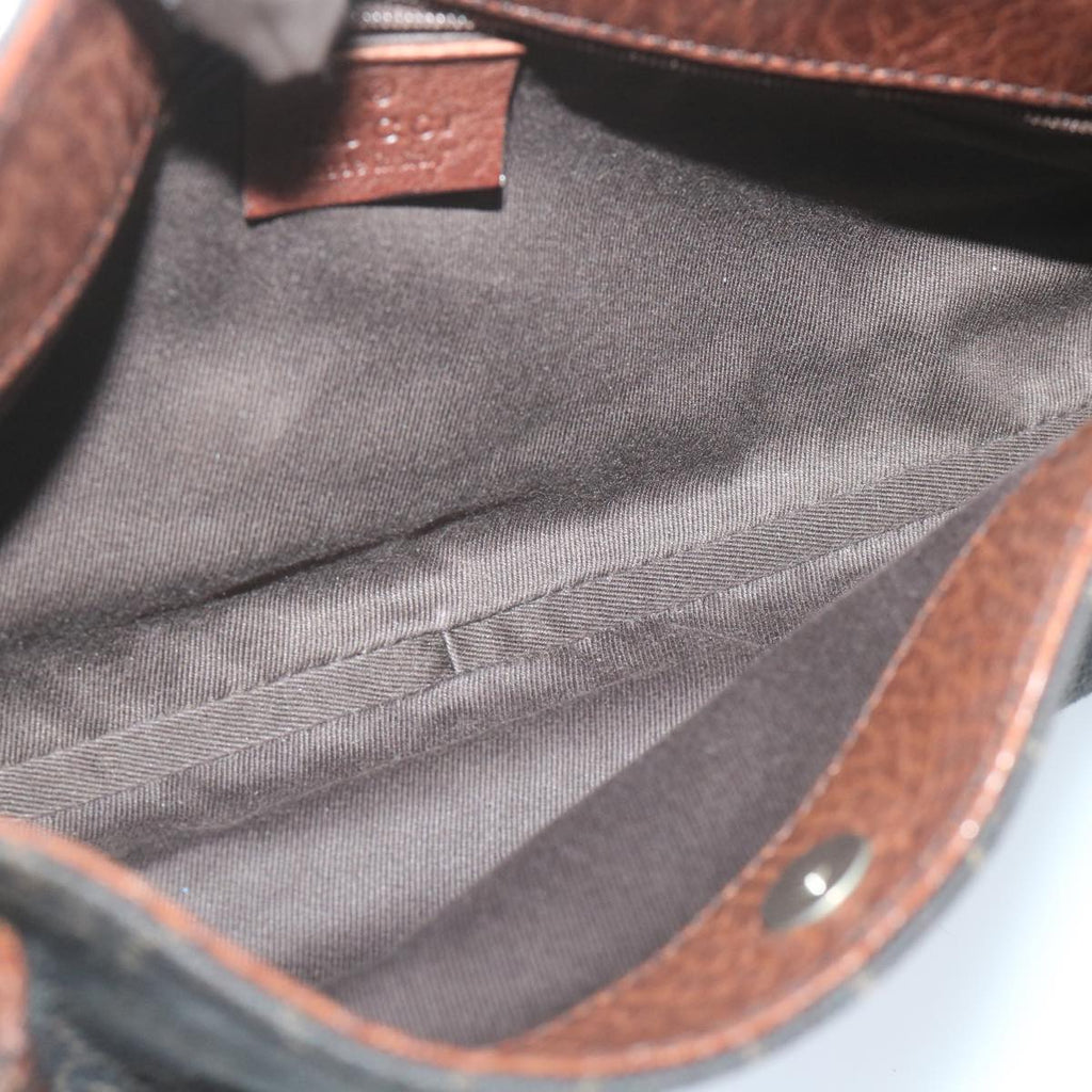 GUCCI GG Canvas Shoulder Bag Brown 101345 ep2216