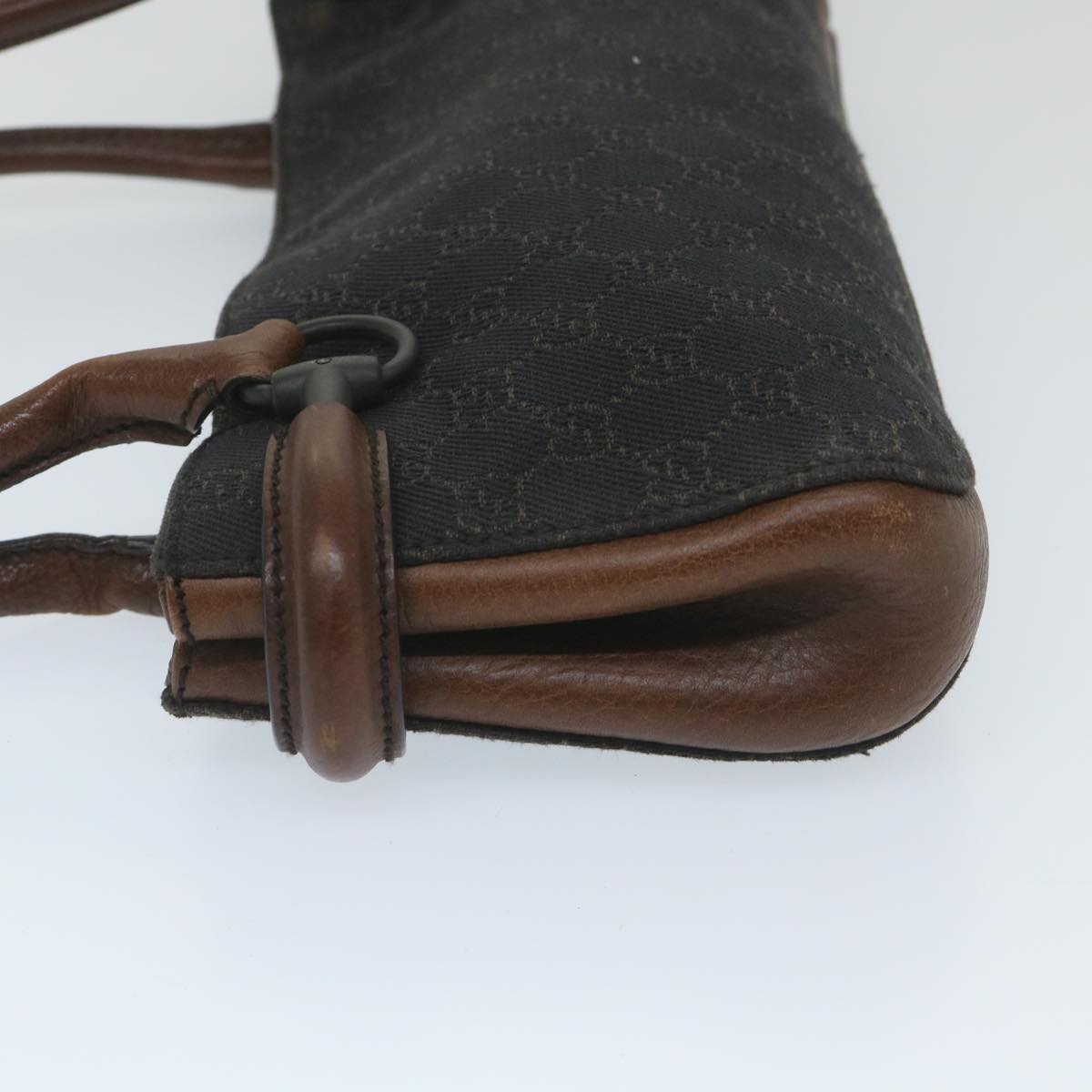 GUCCI GG Canvas Shoulder Bag Brown 101345 ep2216