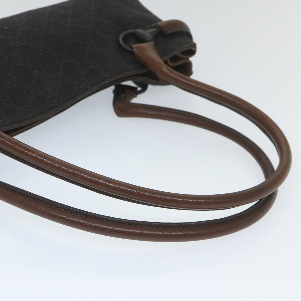 GUCCI GG Canvas Shoulder Bag Brown 101345 ep2216