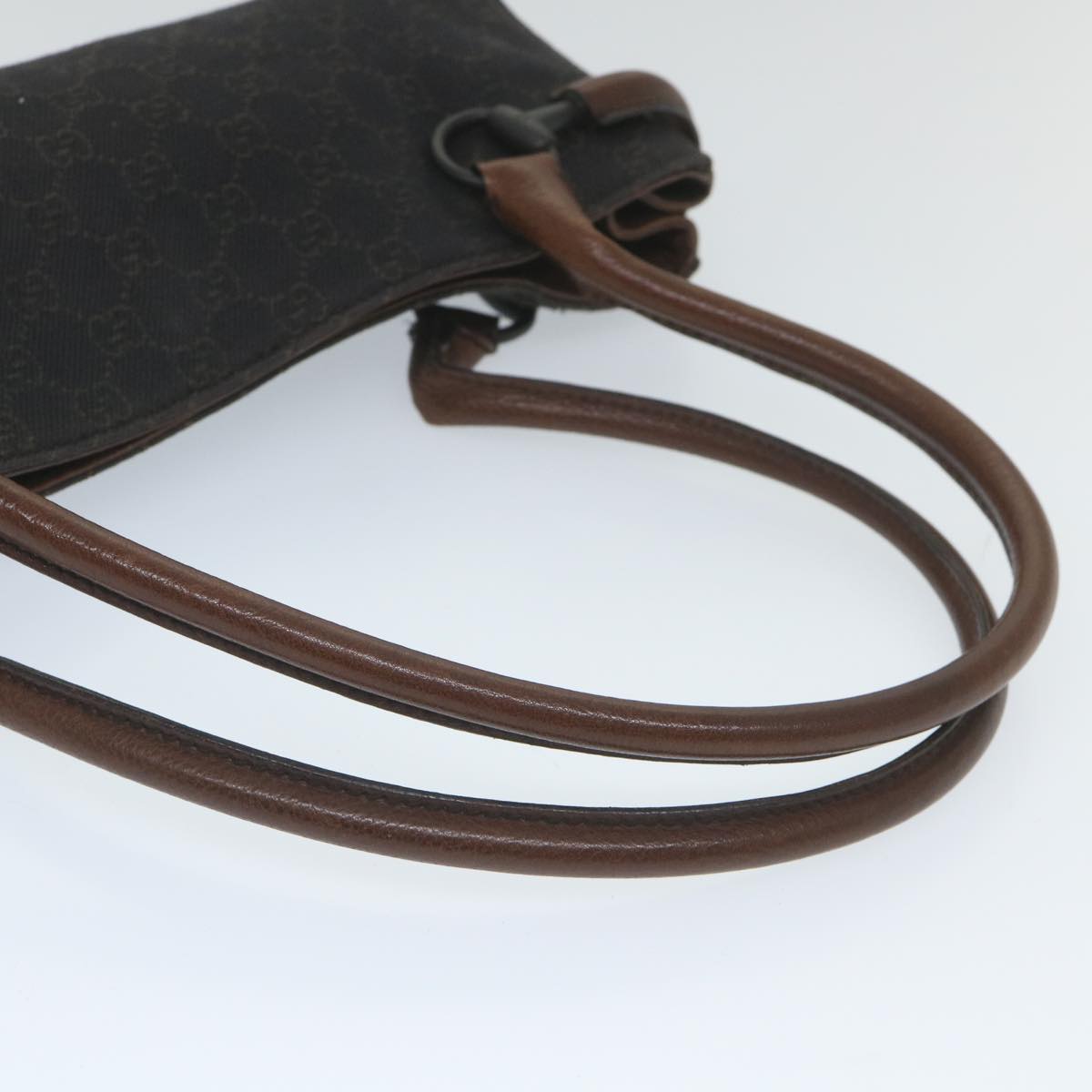 GUCCI GG Canvas Shoulder Bag Brown 101345 ep2216