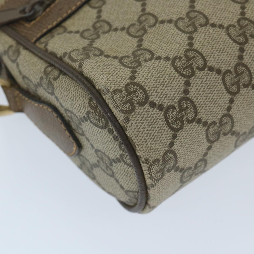 GUCCI GG Supreme Web Sherry Line Shoulder Bag Beige Red 32 02 004 ep2231