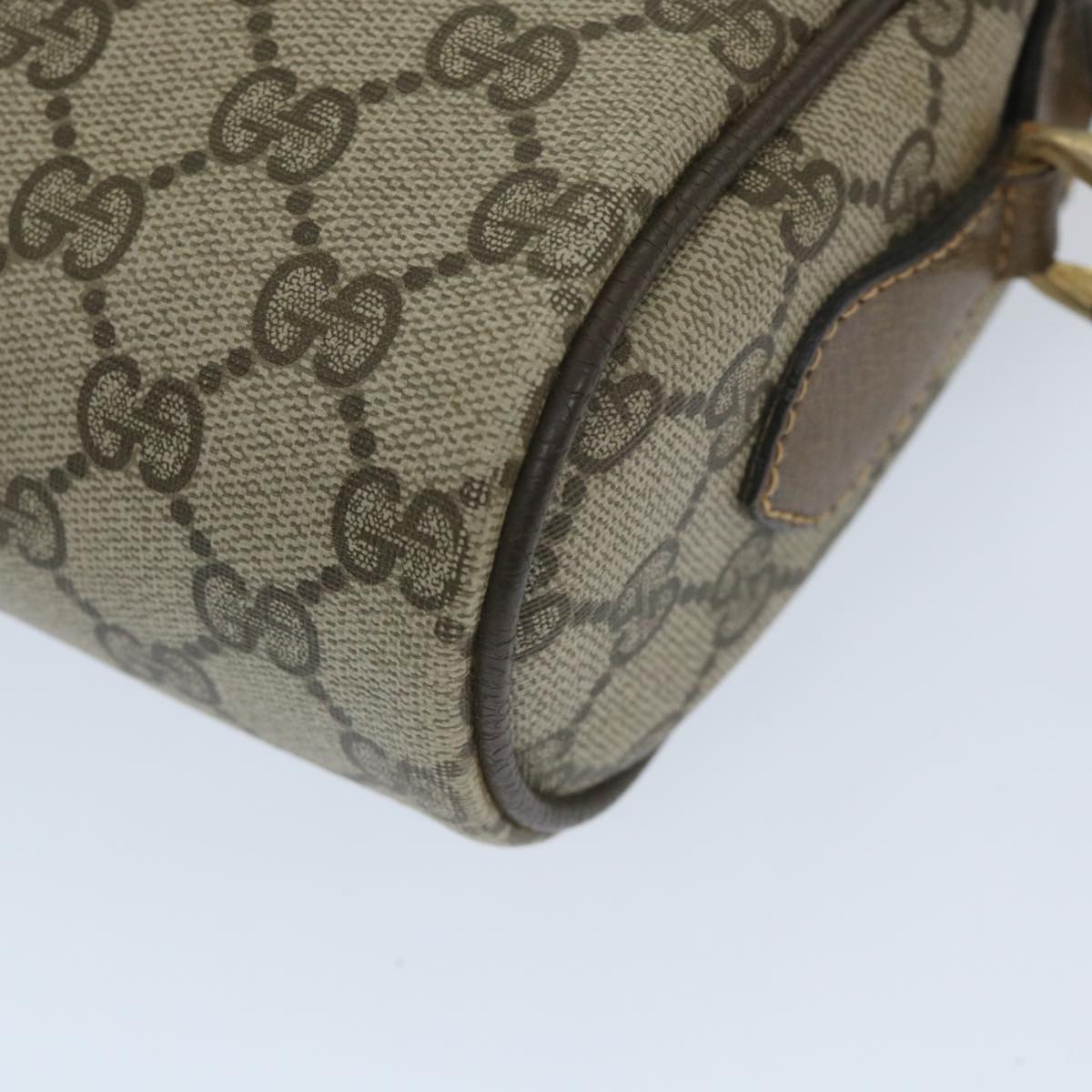 GUCCI GG Supreme Web Sherry Line Shoulder Bag Beige Red 32 02 004 ep2231