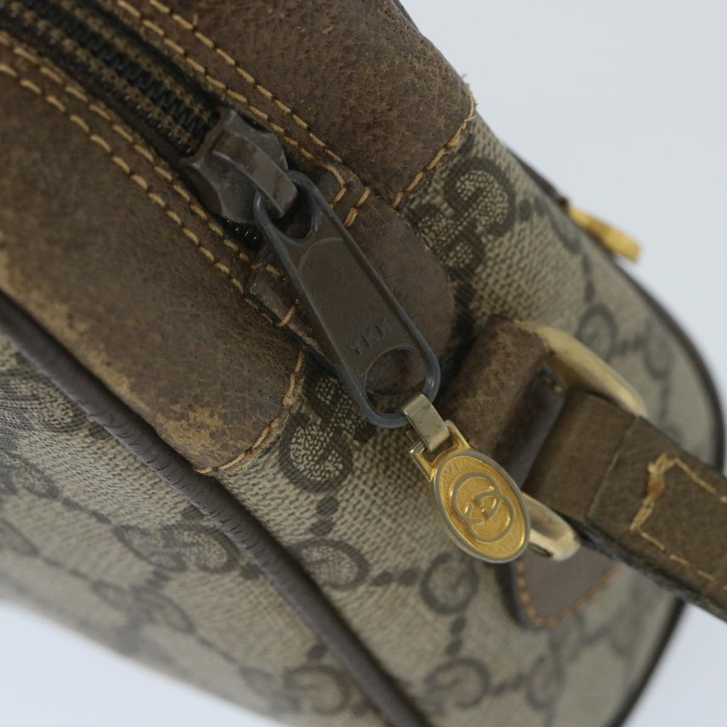 GUCCI GG Supreme Web Sherry Line Shoulder Bag Beige Red 32 02 004 ep2231