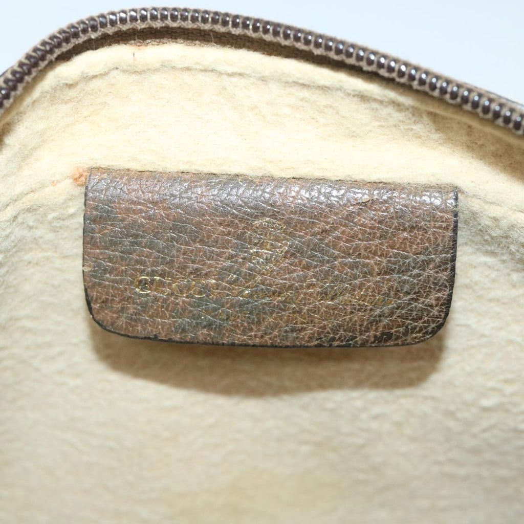GUCCI GG Supreme Web Sherry Line Shoulder Bag Beige Red 32 02 004 ep2231