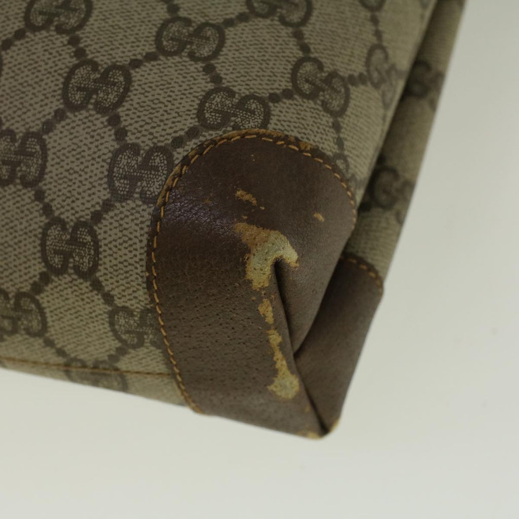 GUCCI GG Supreme Web Sherry Line Tote Bag Beige Red 002 983 0168 ep2238