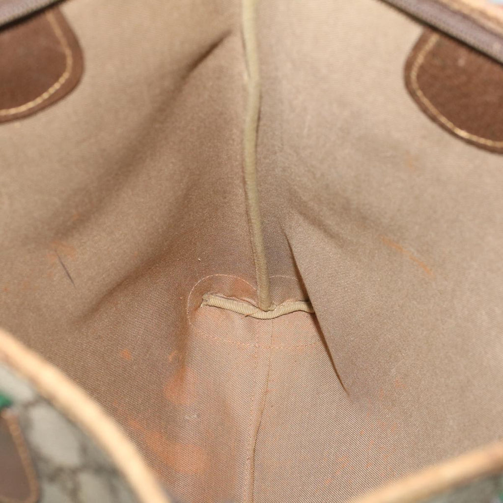 GUCCI GG Supreme Web Sherry Line Tote Bag Beige Red 002 983 0168 ep2238