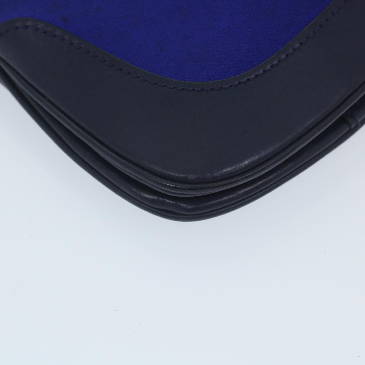 GUCCI Jackie Shoulder Bag Nylon Leather Blue 001 4264 002058 ep2247