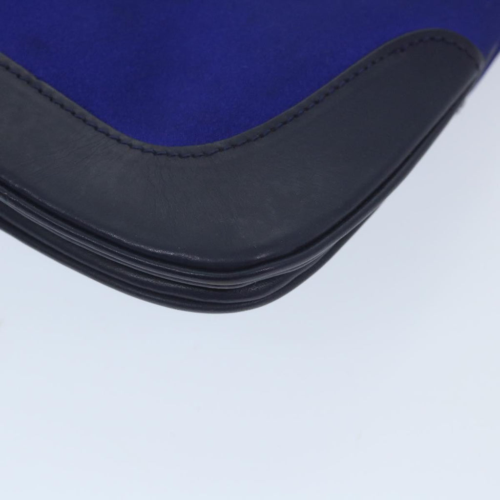 GUCCI Jackie Shoulder Bag Nylon Leather Blue 001 4264 002058 ep2247