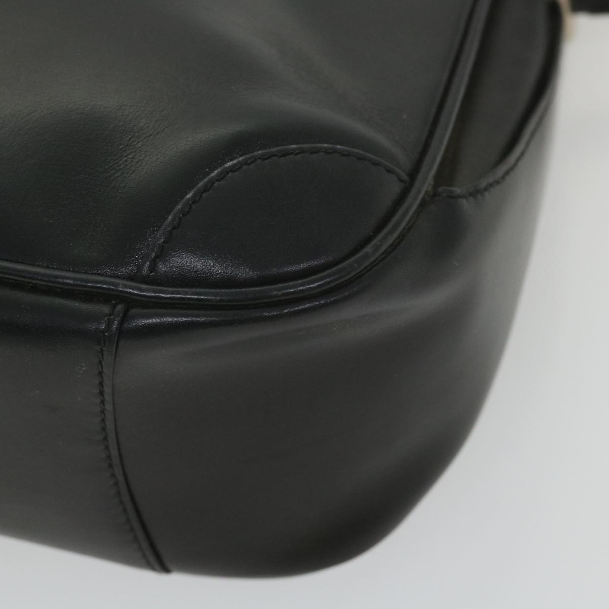 GUCCI Shoulder Bag Leather Black 406 001 2007 ep2256