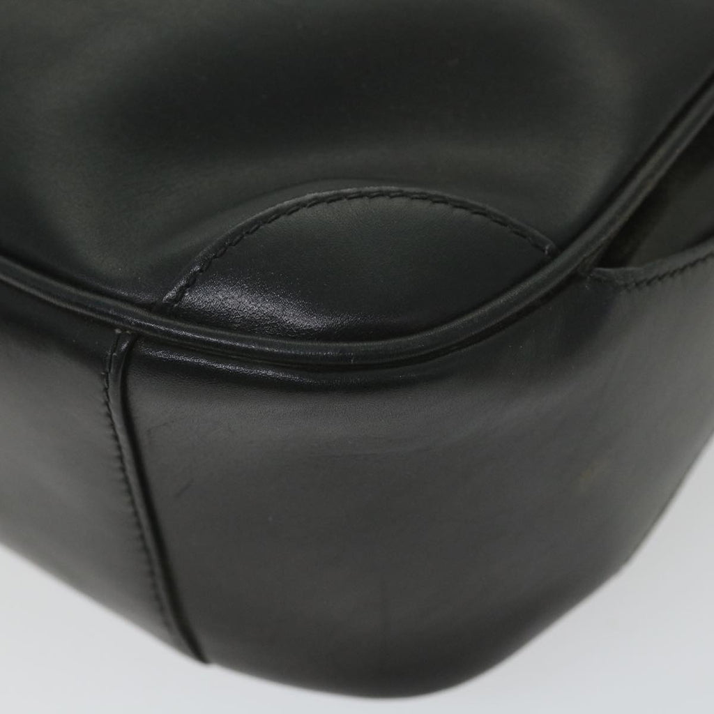 GUCCI Shoulder Bag Leather Black 406 001 2007 ep2256