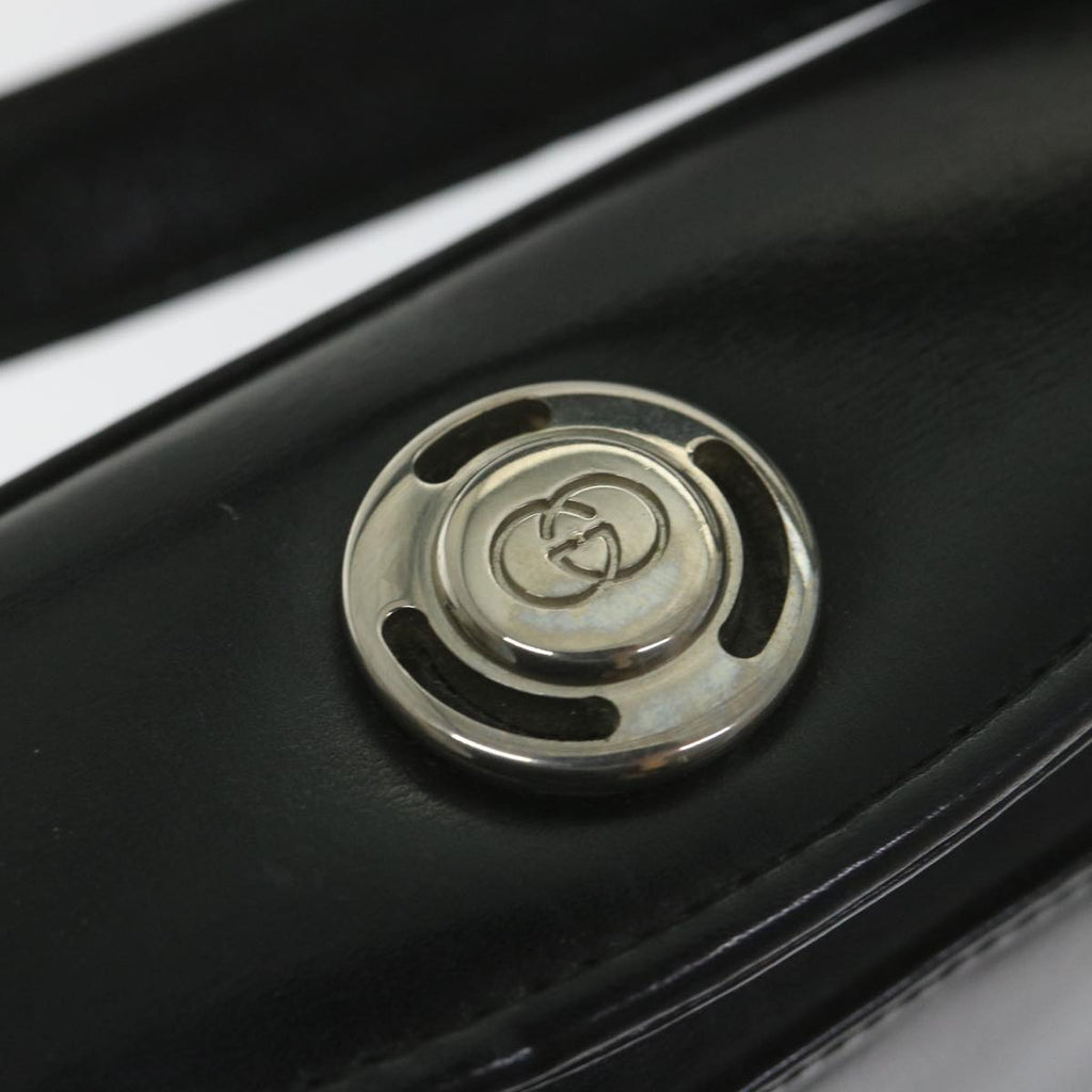 GUCCI Shoulder Bag Leather Black 406 001 2007 ep2256