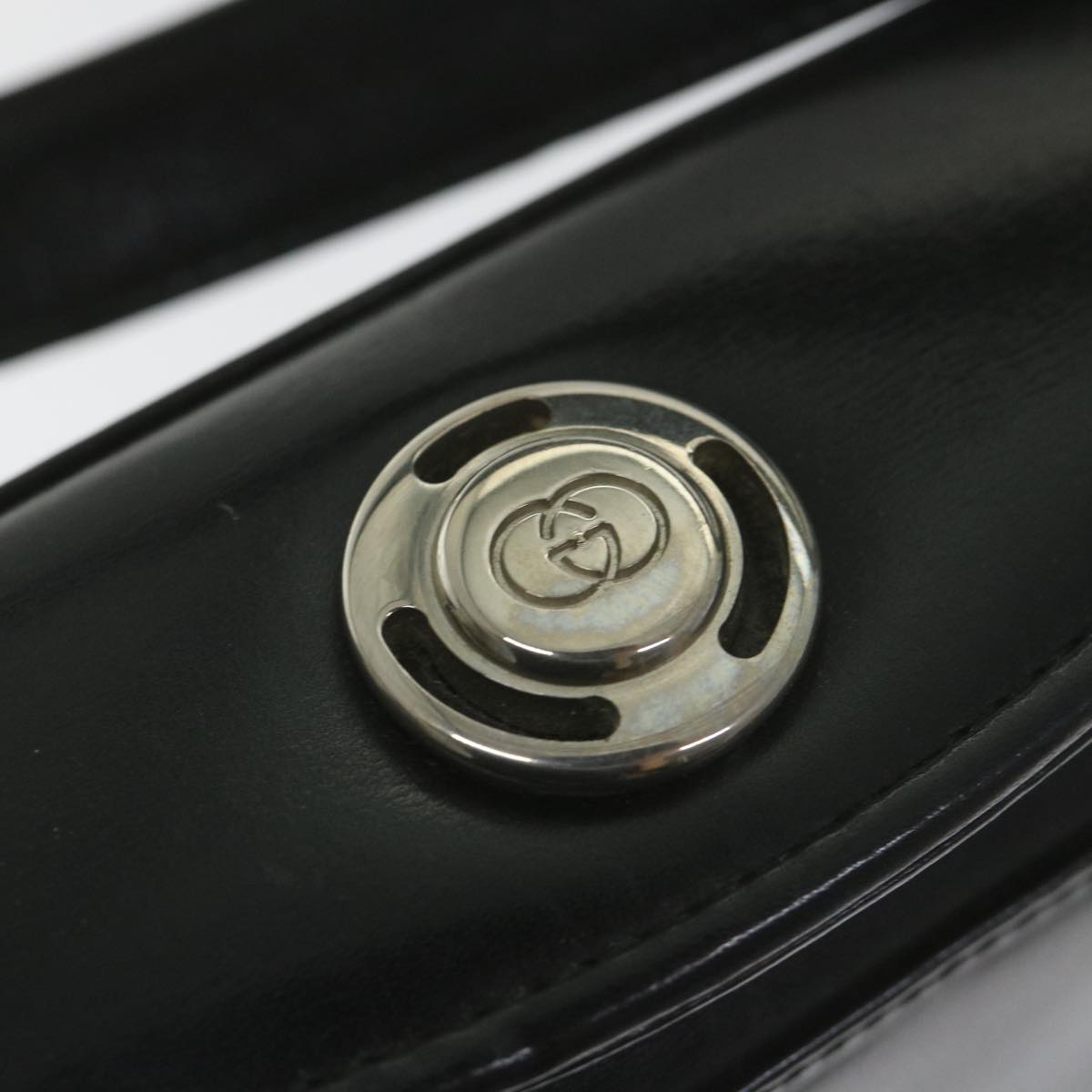 GUCCI Shoulder Bag Leather Black 406 001 2007 ep2256