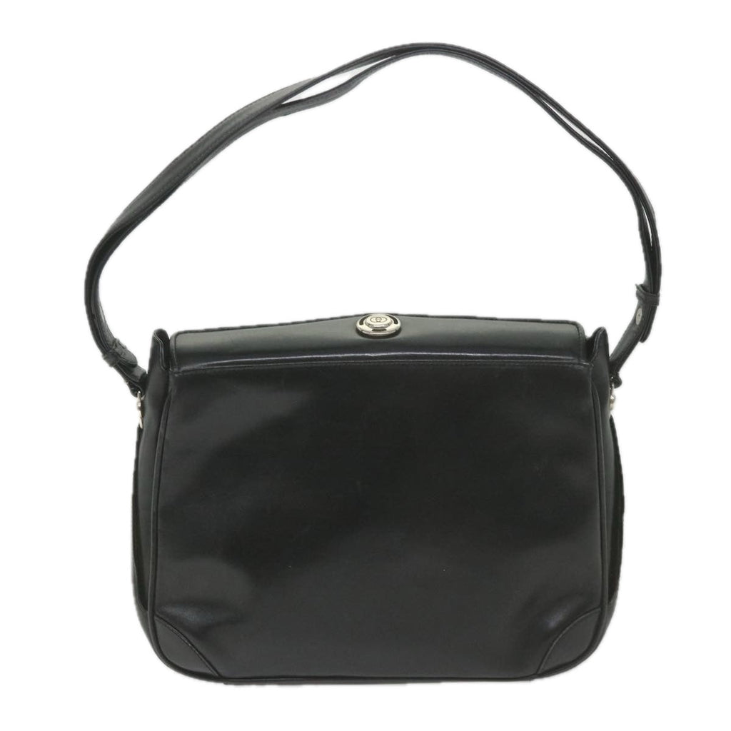 GUCCI Shoulder Bag Leather Black 406 001 2007 ep2256