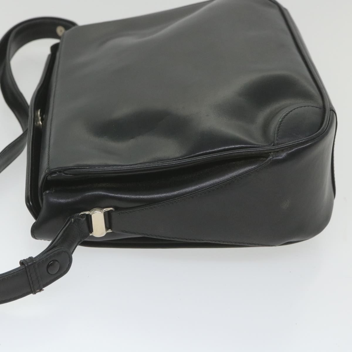 GUCCI Shoulder Bag Leather Black 406 001 2007 ep2256