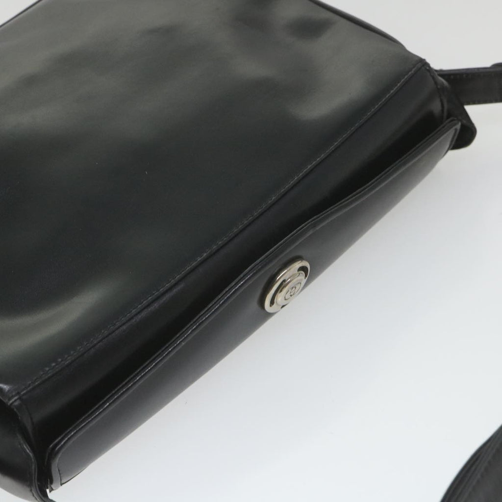 GUCCI Shoulder Bag Leather Black 406 001 2007 ep2256