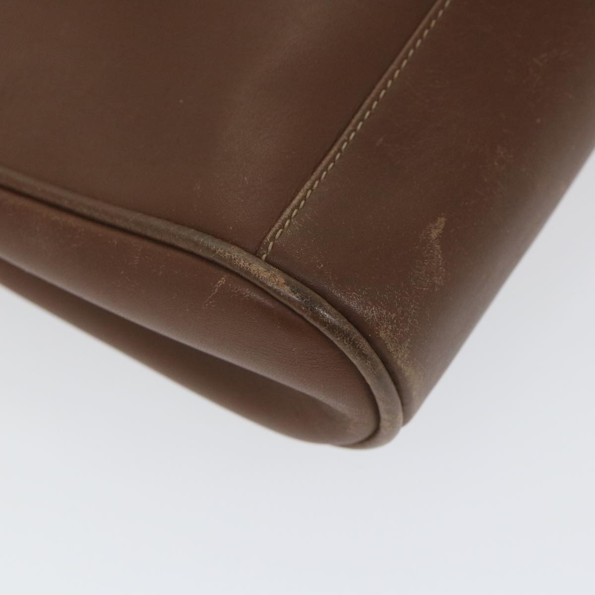 GUCCI Shoulder Bag Leather Brown ep2261